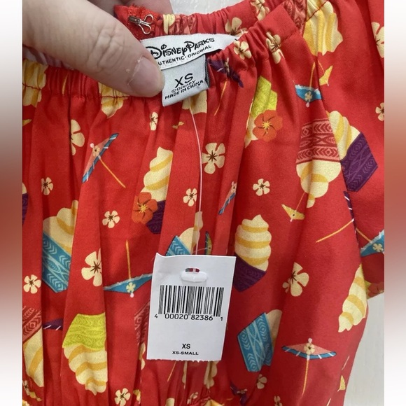 Disney Parks Dress Shop Polynesian Dole Whip Dress Dapper Days- XS NWT - Picture 2 of 6